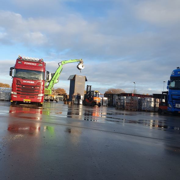 Loading of container